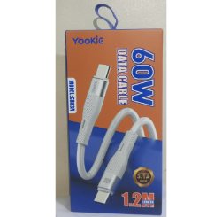 Yookie Fast Charging Data Cable CB63N lighting 12W 1.2M white